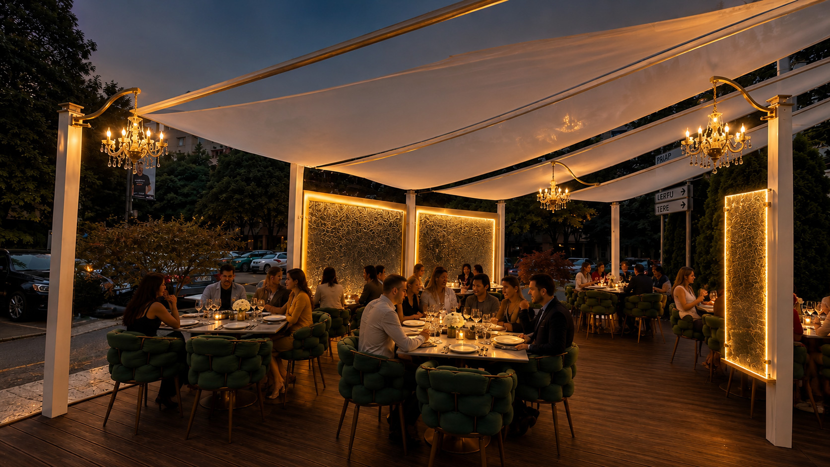 Proiect de Iluminat Puerto Cafe București