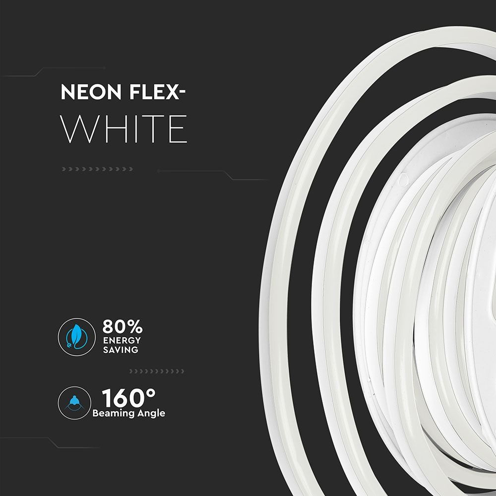 Neon Flexibil 24V, 6000K