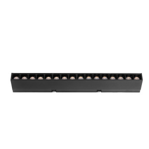 PROIECTOR LINIAR DARK LIGHT DOWN 15PCB, 16W, 3000K, 220mm, 24V, Negru