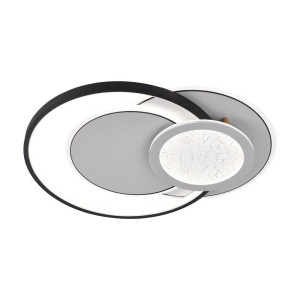 Plafonieră LED 520x400mm cu Telecomandă, 84W, Lumină CCT 3000K-6000K, 6300 lm
