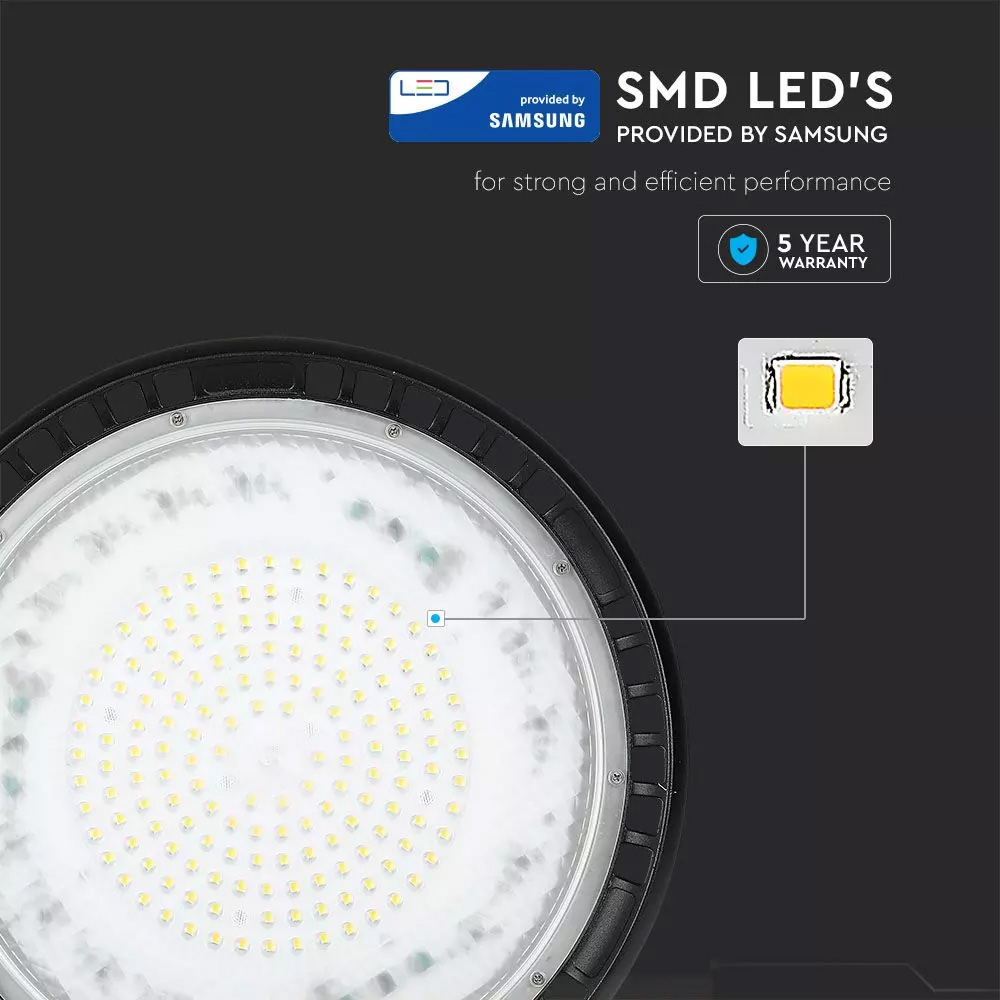 Lampa Industriala LED High Bay 150W, Lumina Rece (6400K) - Cip SAMSUNG
