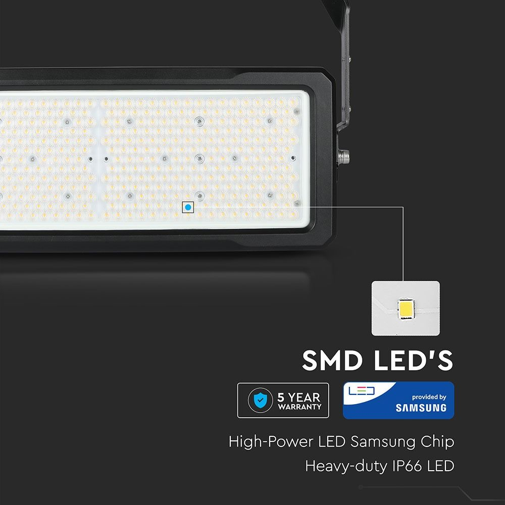 Proiector Nocturna LED 250W, Lumina Rece cu Cip Samsung si Driver Meanwell 60'D