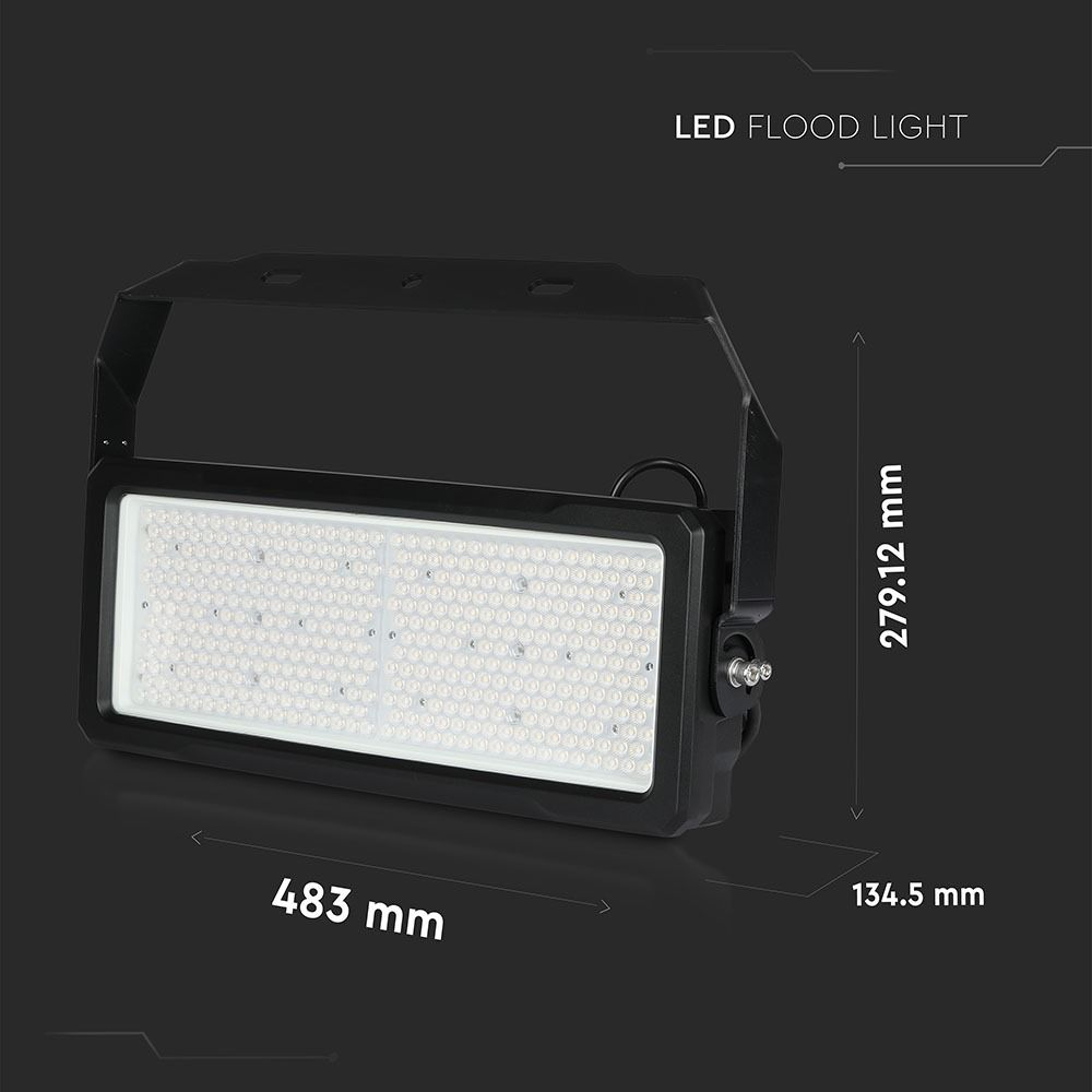 Proiector Nocturna LED 250W, Lumina Rece cu Cip Samsung si Driver Meanwell 60'D