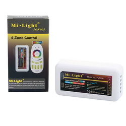 Controller RGBW 4 Zone Max 10A, DC12V-24V, RF, Distanta de Control 30m