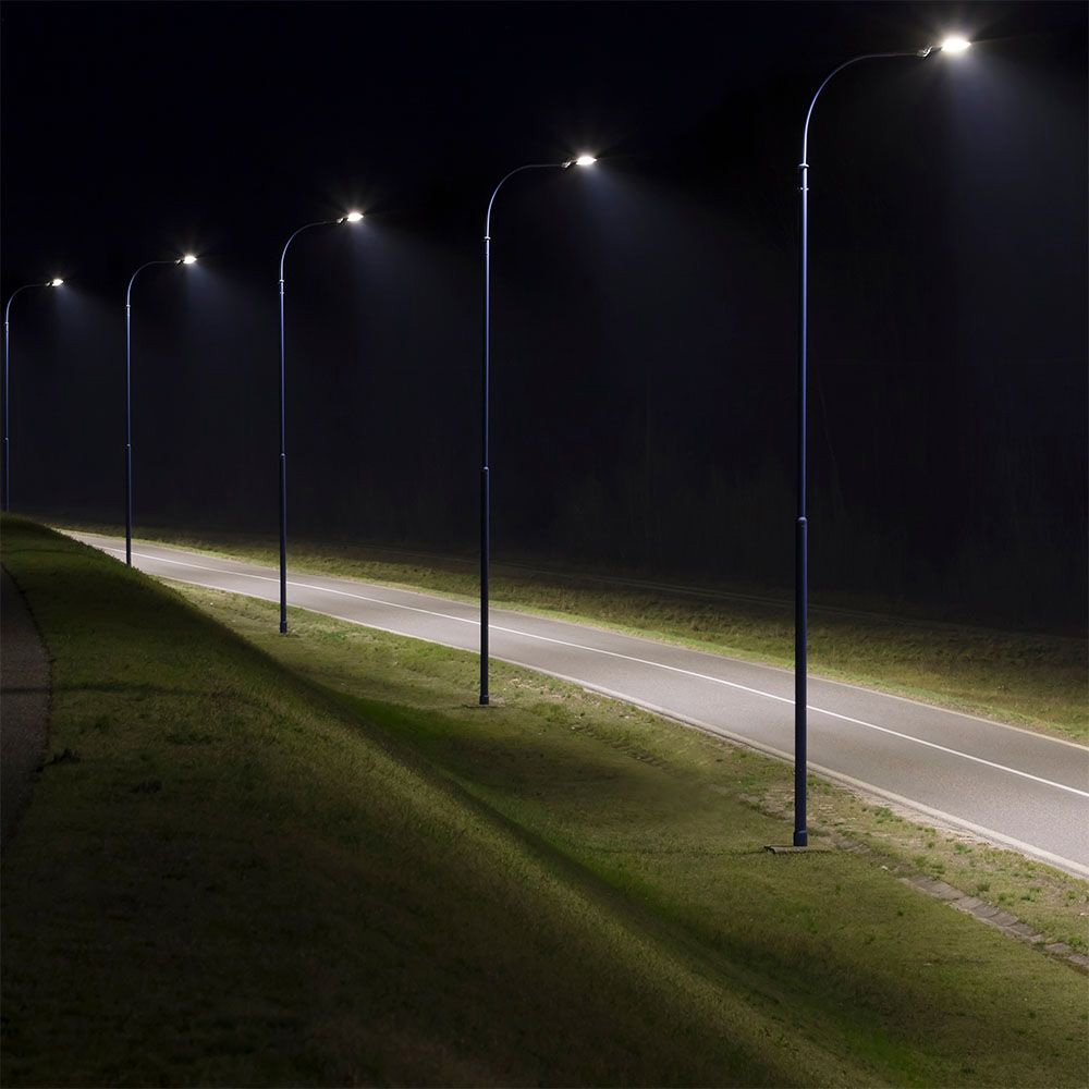 Lampa Stradala LED 50W, Lumina Naturala cu Chip SAMSUNG