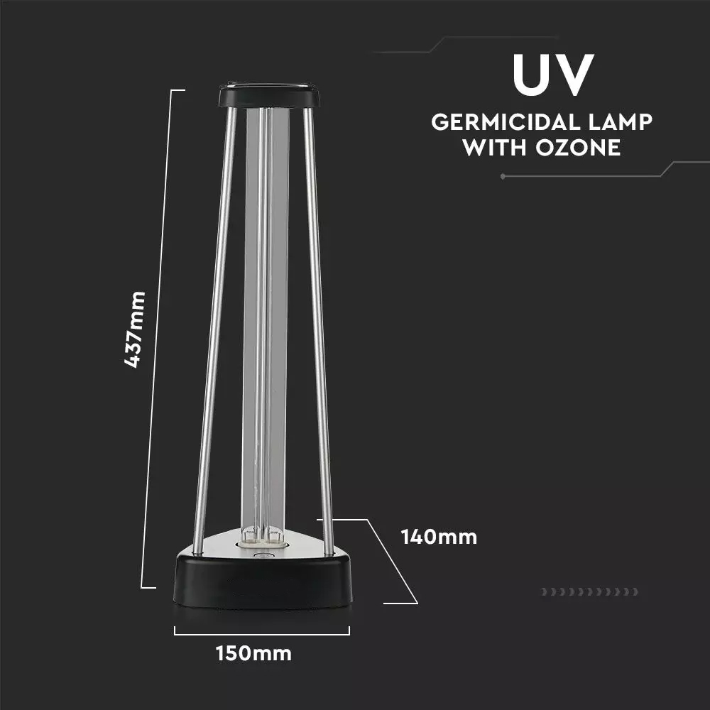 Lampa UV Antibacteriana 38W