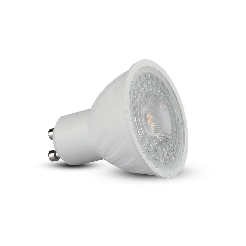 Bec Spot LED 6,5W, GU10 cu Lupa, Lumina Calda 3000K CIP SAMSUNG