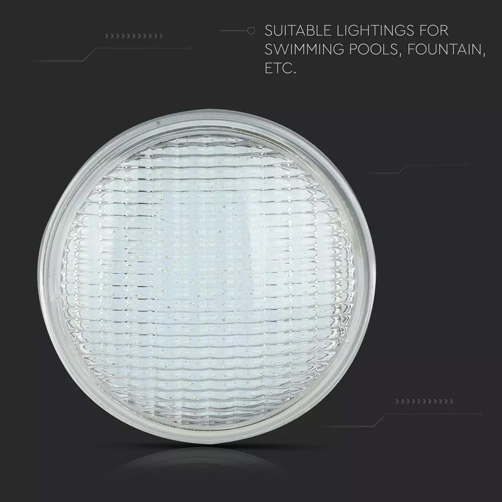 Lampa de piscina 8W, PAR56, Lumina Albastra, 800 lm - dienergy.ro