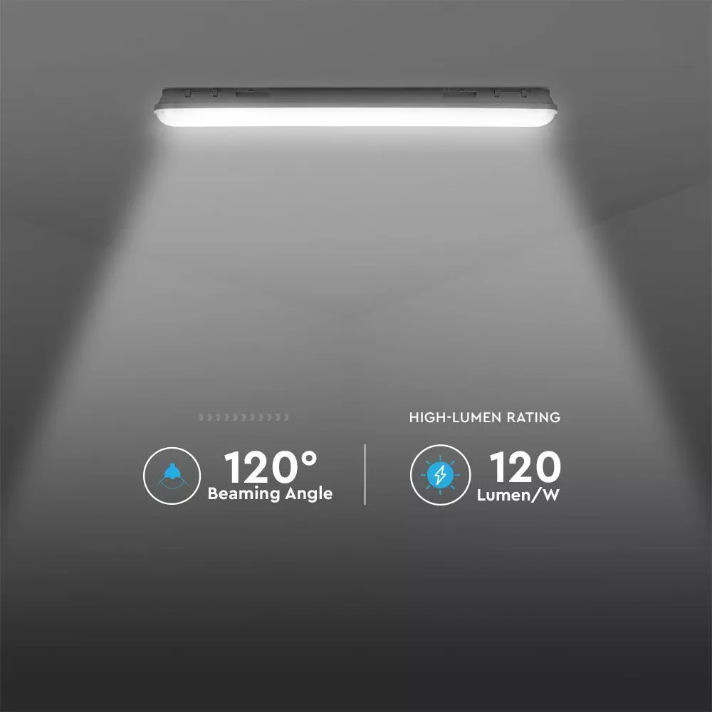 Lampa LINIARA LED 18W, 60CM, Lumina Naturala (4000K) Cip Samsung