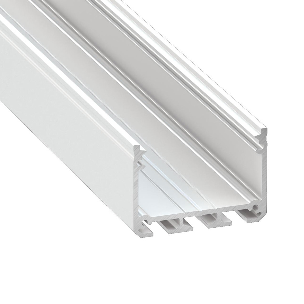 Profil Aluminiu Tip ILEDO Silver 3 m/bara