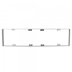 Ramă Aluminiu pentru montaj aplicat, Panou LED 300 x 1200mm, Alb