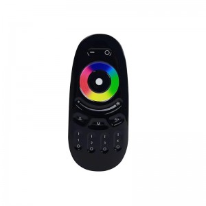 Telecomanda Touch cu 4 Zone RGB/RGBW, 2.4GHz, RF Black