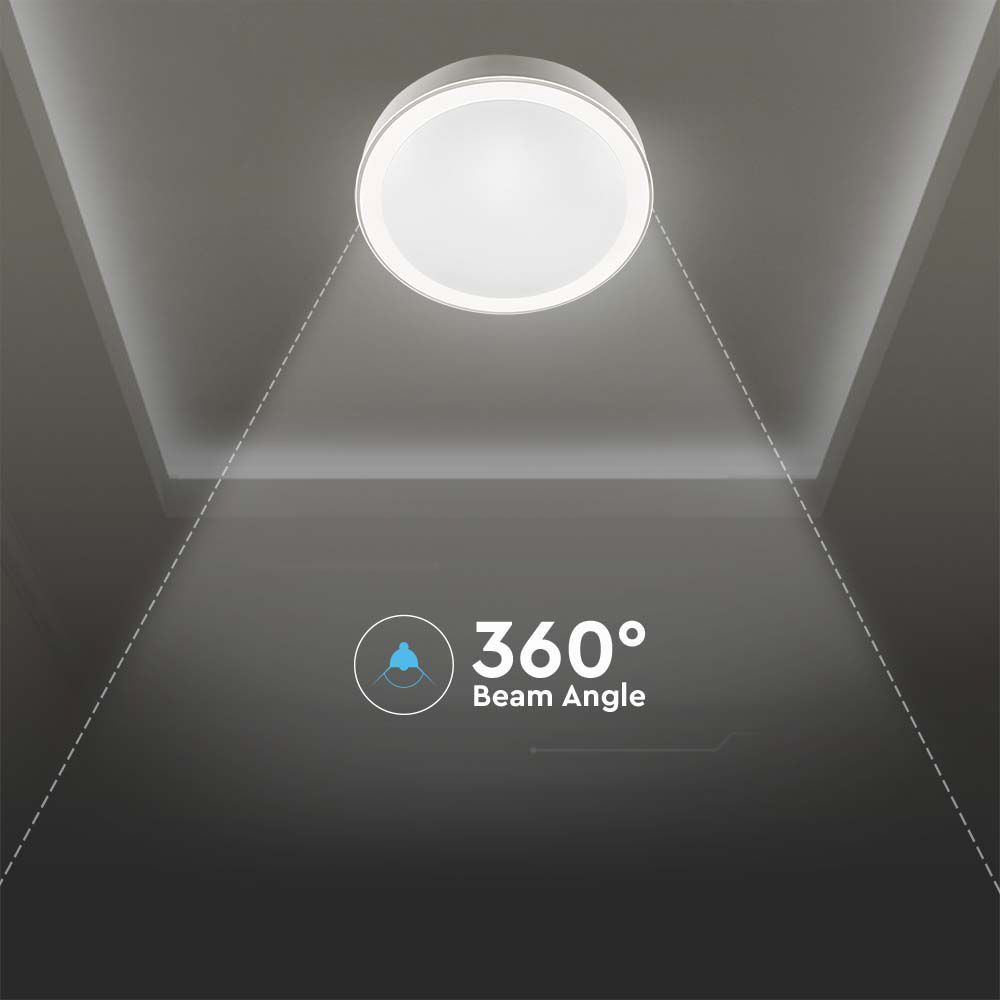 Plafoniera LED cu Telecomandă, CCT Culoare Interschimbabila, 20W-40W-20W, Φ410 mm