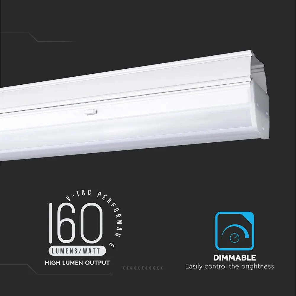 Corp LED Linear pe sina 50W, lentila, 120'D, Alb natural 4000K, 1500mm