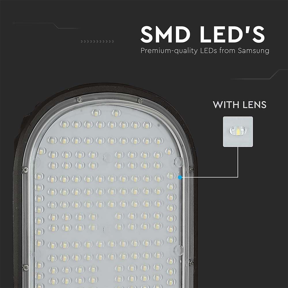 Lampa stradală LED Cip SAMSUNG 100W, Lumina Naturala 4000K, 8400 Lumeni