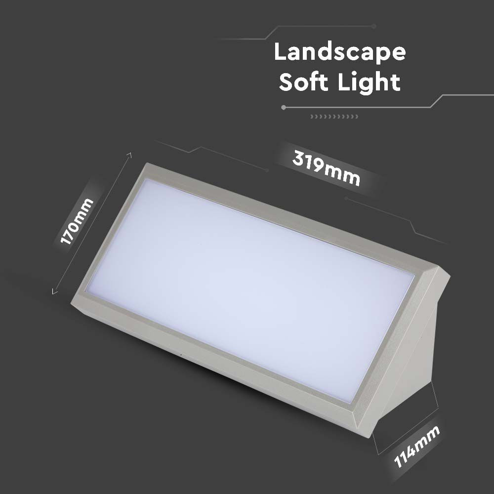 Lampă LED 20W, Exterior, Soft Light-Mare, 6500K, IP65
