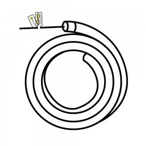 Neon Led CCT 14.4W, 360°, 18mm, 24V, IP65, ROLA 10M